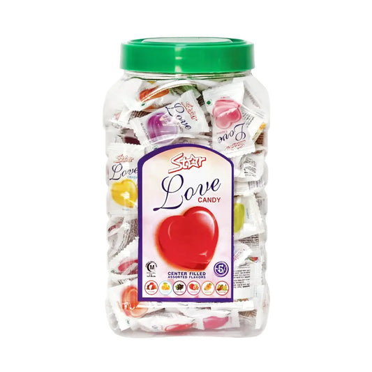 Love Toffie Jar 5Rs (100Pcs)