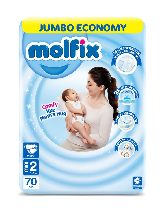 Molfix Diapers Small-2 (68 Pcs)