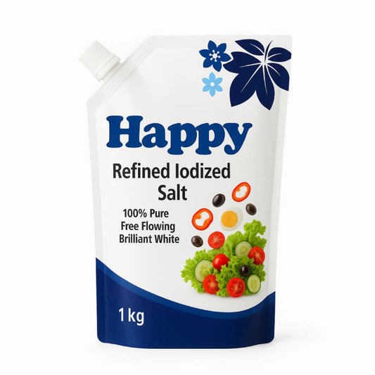 Happy Iodized Salt -1Kg