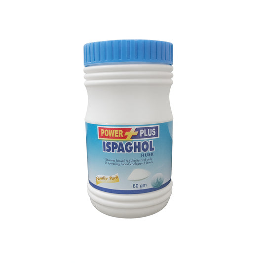 Power Plus Ispaghol Jar -80g