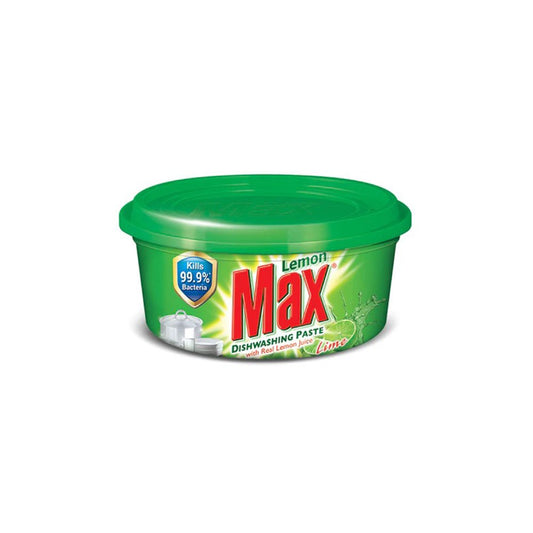 Lemon Max Dishwash Jar Green Paste 400g