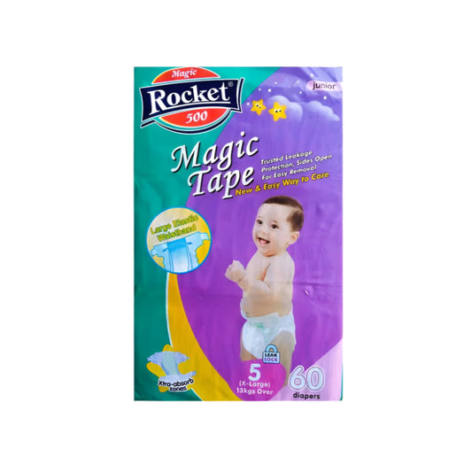 Rocket Magic Diapers Extra Large(60 Pcs)