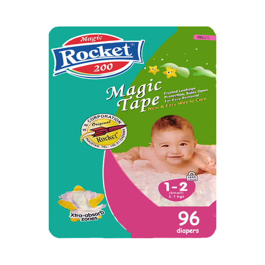 Rocket Magic Diapers Small(96 Pcs)
