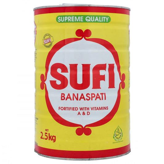 Sufi Banaspati Ghee Tin - 2.5Kg