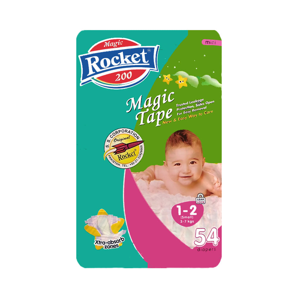 Rocket Magic Diapers Small(54 Pcs)